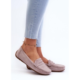 Moccasins Model Lenvie FT245 Violet - Step in style purple 1
