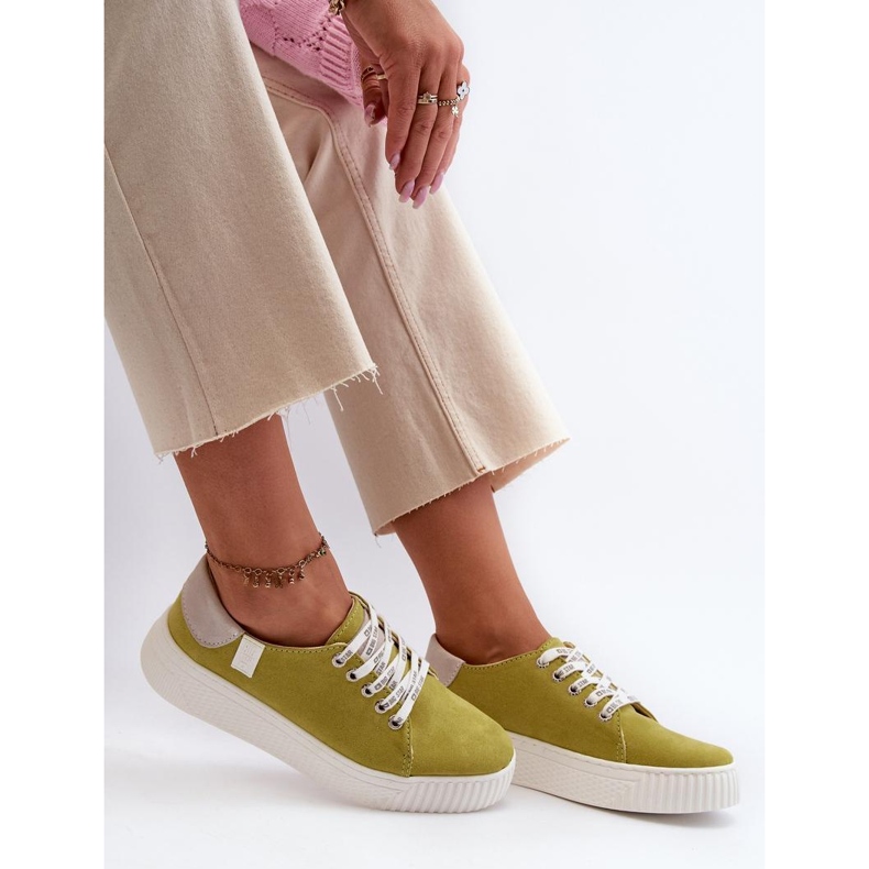 Sneakers Model Big Star NN276003 Lime - Step in style green 1