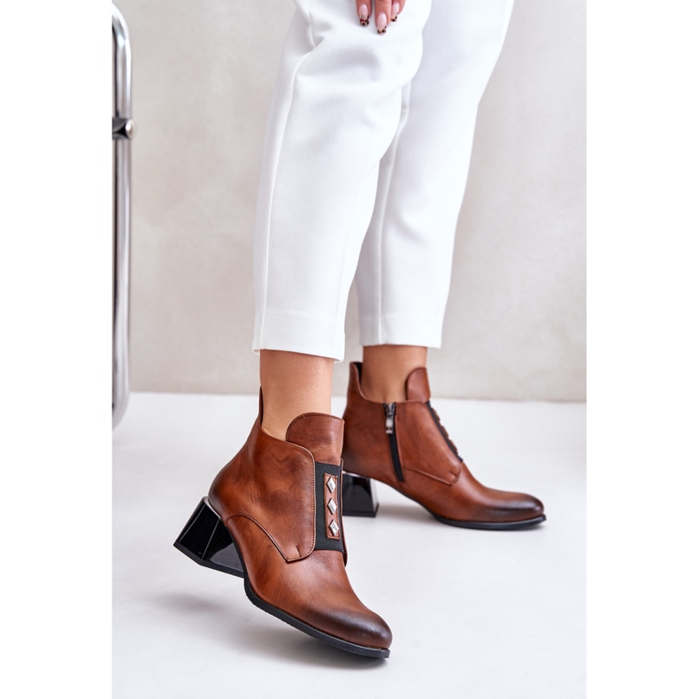 Boots Model Zazoo 60504 Brown - Step in style 1