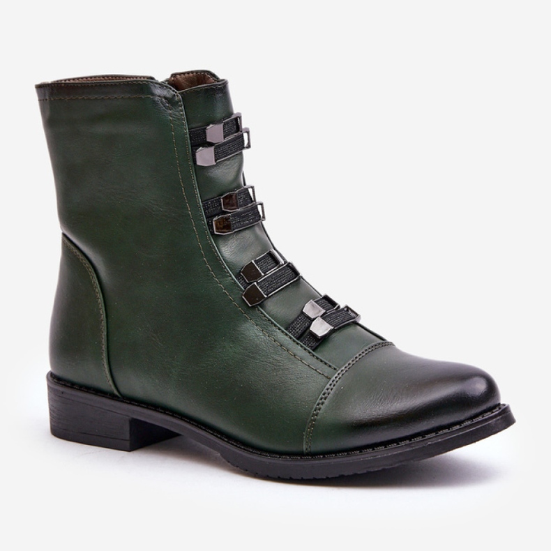 Boots Model Evalith ASA62-30 Green - Step in style 2