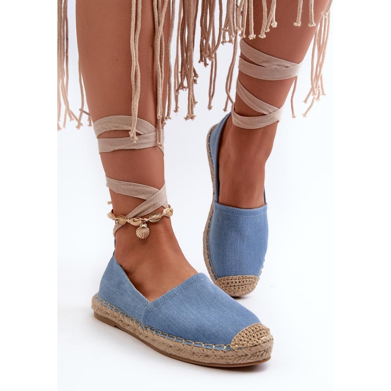 Espadrilles Model Ismanne B-727 Blue - Step in style 1