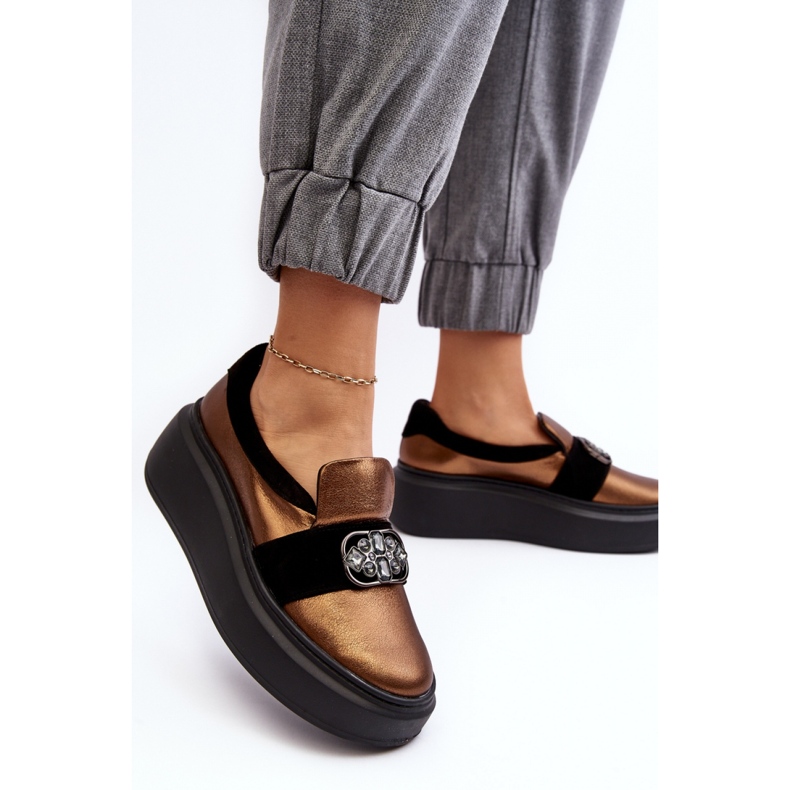 Shoes Model Laura Messi 2697/744-300 Gold - Step in style yellow 1