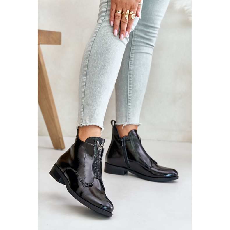 Model S.Barski HY42-120 Black boots - Step in style 1