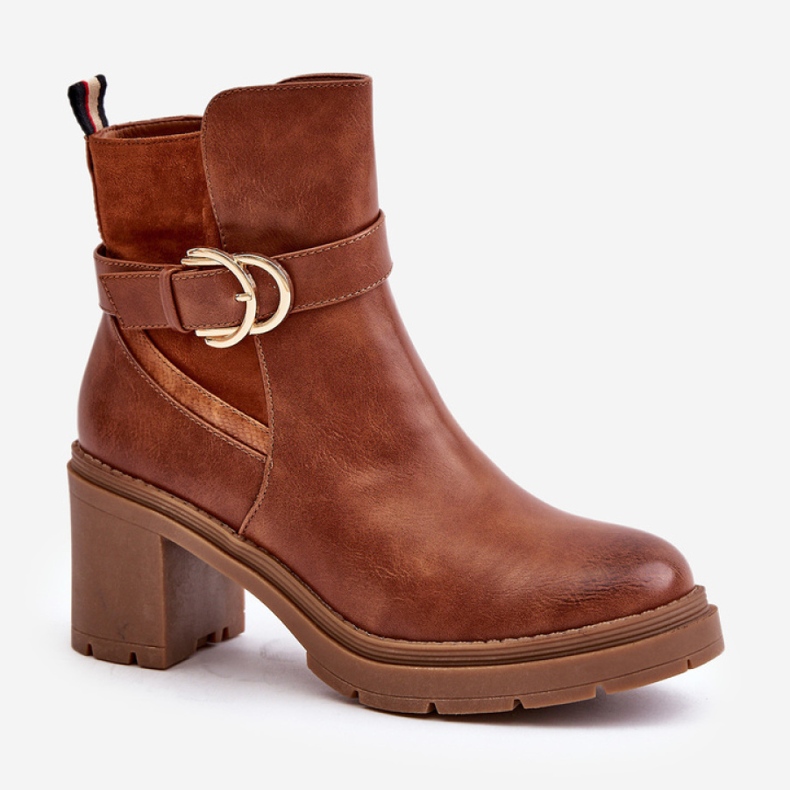 Boots Model Inabelle M767 Camel - Step in style brown 2