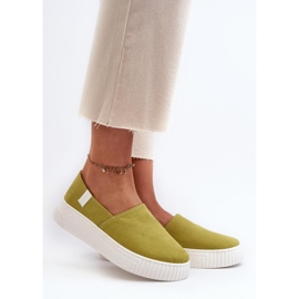 Sneakers Model NN276008 Memory Foam System Lime - Step in style green 1