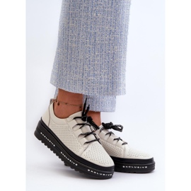 Shoes Model S.Barski LR769A Beige - Step in style 1