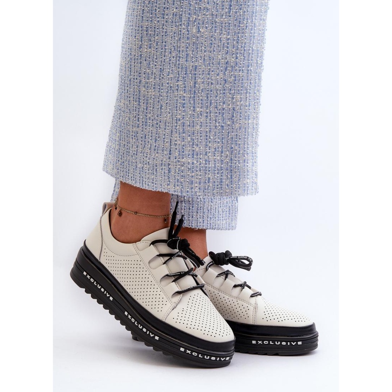 Shoes Model S.Barski LR769A Beige - Step in style 1