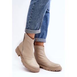 Boots Model Laura Messi 2620/199 Light Beige - Step in style 1