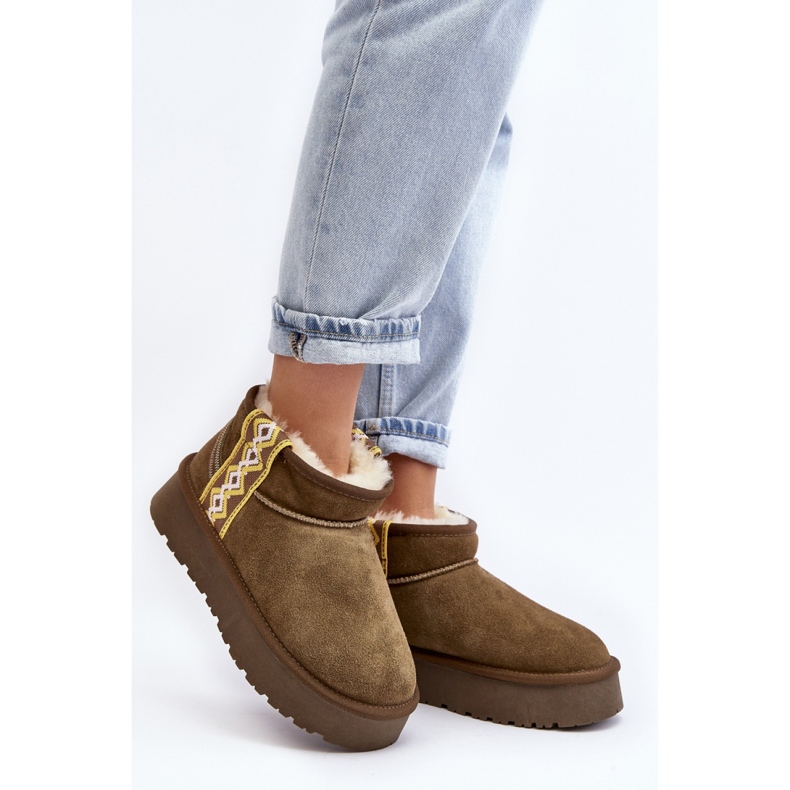 Snow boots Model Vebissat W5829 Green - Step in style 1