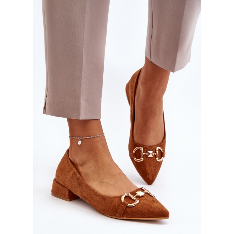 Ballet flats Model Ethere 868-8 Camel - Step in style brown 2