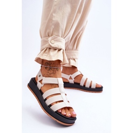 Sandals Model Zaxy JJ285015 Light Beige - Step in style 1