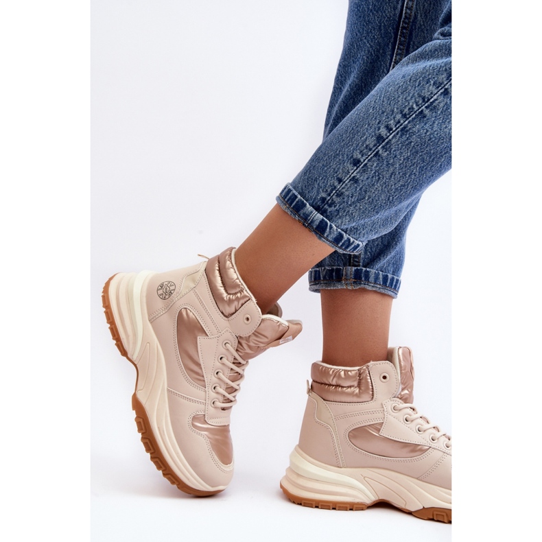 Boots Model Lee Cooper LCJ-23-44-1972L Beige - Step in style 2