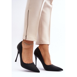 High heels Tiberon model LE103 Black - Step in style 1