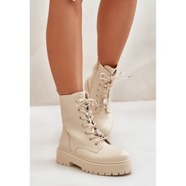 Workers Model Avorira HB-268 Beige - Step in style 1