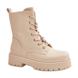 Workers Model Avorira HB-268 Beige - Step in style 2