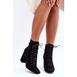 Boots Model Saolio L08-237 Black Suede - Step in style 1