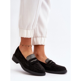 Moccasins Model Dananei 100-337 Black - Step in style 1