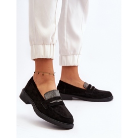 Moccasins Model Dananei 100-337 Black - Step in style 2