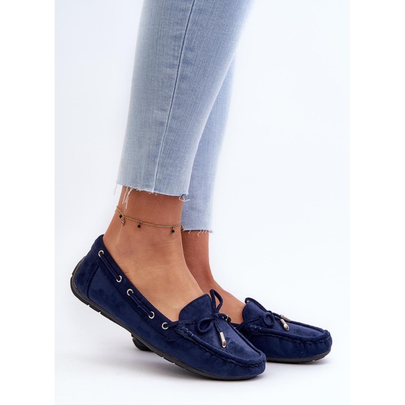 Moccasins Model Si Passione FT246 Navy - Step in style 1
