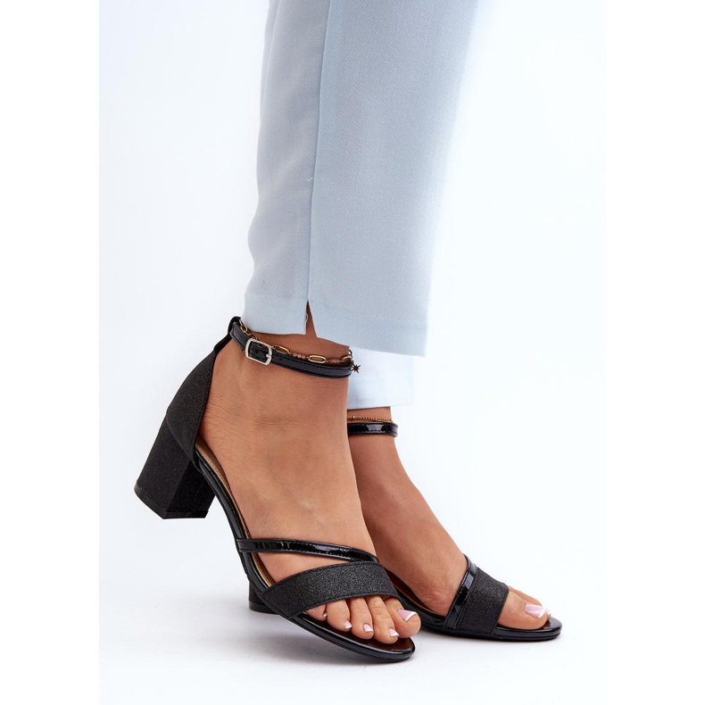 Sandals Model Ploemis 20244 Black - Step in style 1