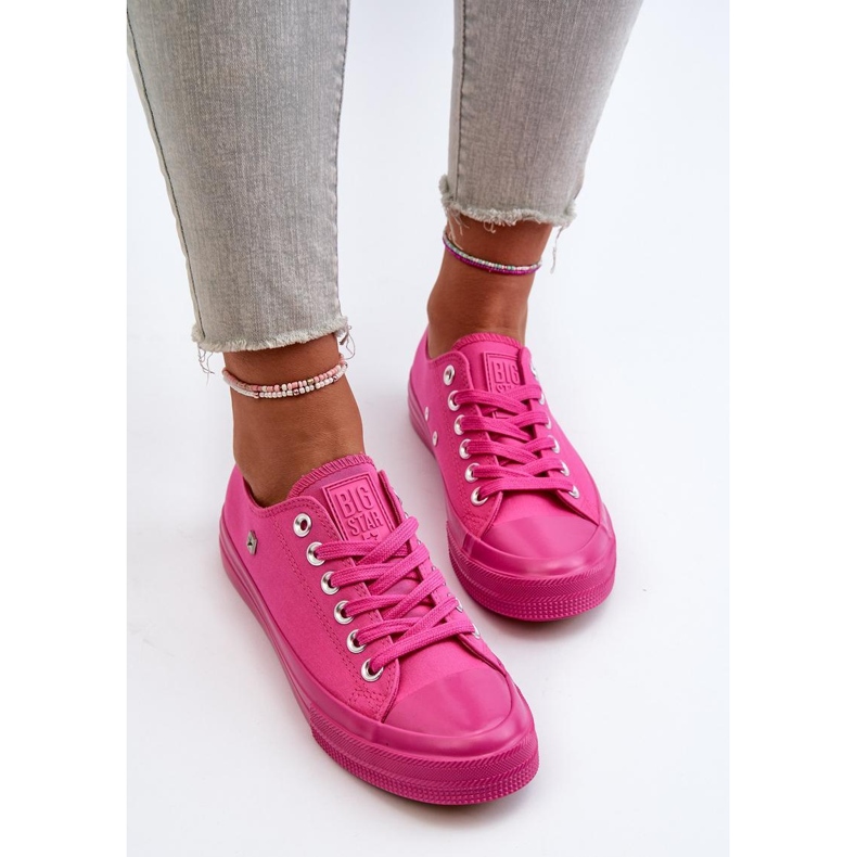 Sneakers Model Big Star NN274290 Fuchsia - Step in style pink 1