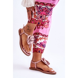 Flip-flop sandals Model Carisma QQ-137 Nude - Step in style pink 2