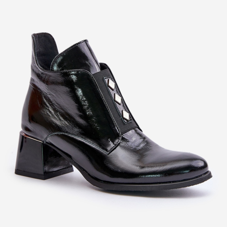 Boots Model Zazoo 60504 Black Varnish - Step in style 2