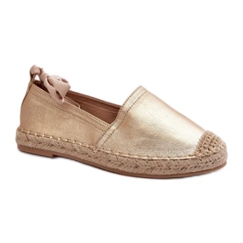 Espadrilles Model Ismanne B-727 Gold - Step in style yellow 2