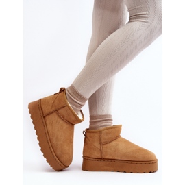 Snow boots Model Xamella 20216-4B Camel - Step in style brown 2