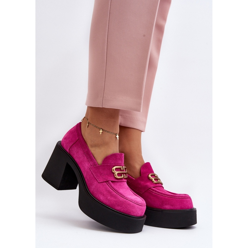 Shoes Model Zazoo 20170 Fuchsia Suede - Step in style pink 1