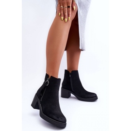 Boots Model Limoso M706 Black Suede - Step in style 1
