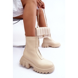 Boots Model Kusma JJ52P Beige - Step in style 2