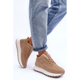 Sports Shoes Model Adite TL233-63 Dark Beige - Step in style 2