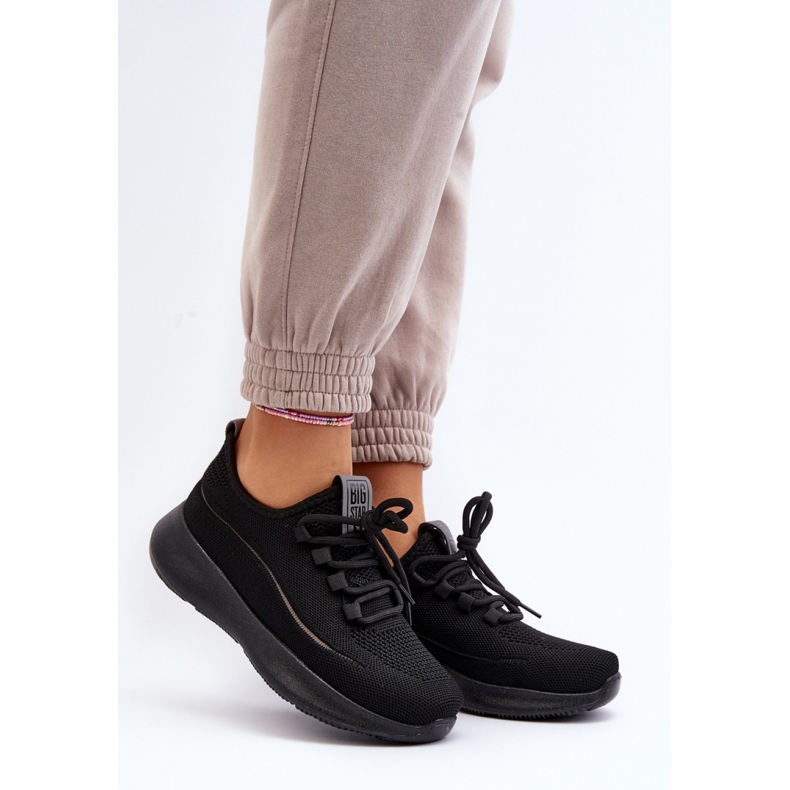 Sports Shoes Model Big Star NN274663 Black - Step in style 1