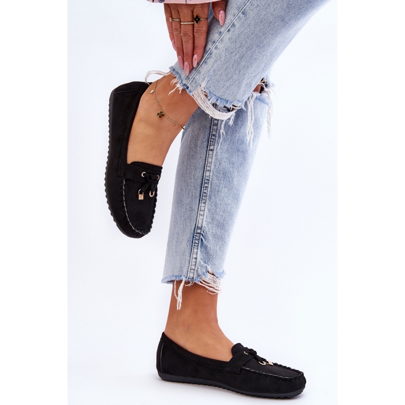 Moccasins Model Good Time ZA28P Black - Step in style 1