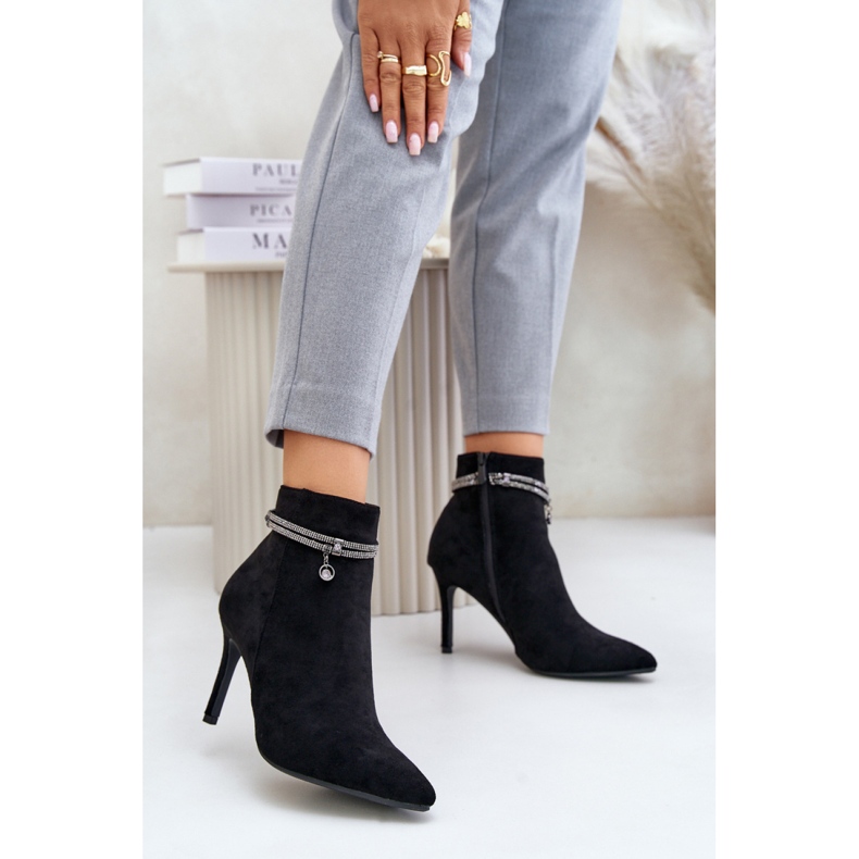 Boots Model Vinceza 16469 Black - Step in style 1