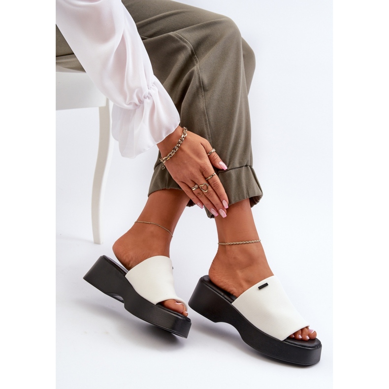 Sandal Flip-flops Model Big Star NN274022 White - Step in style 1