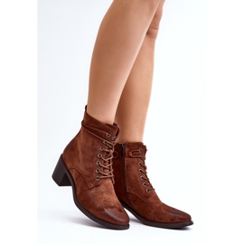 Boots Model Serellia 260052FX-SU Brown - Step in style 1