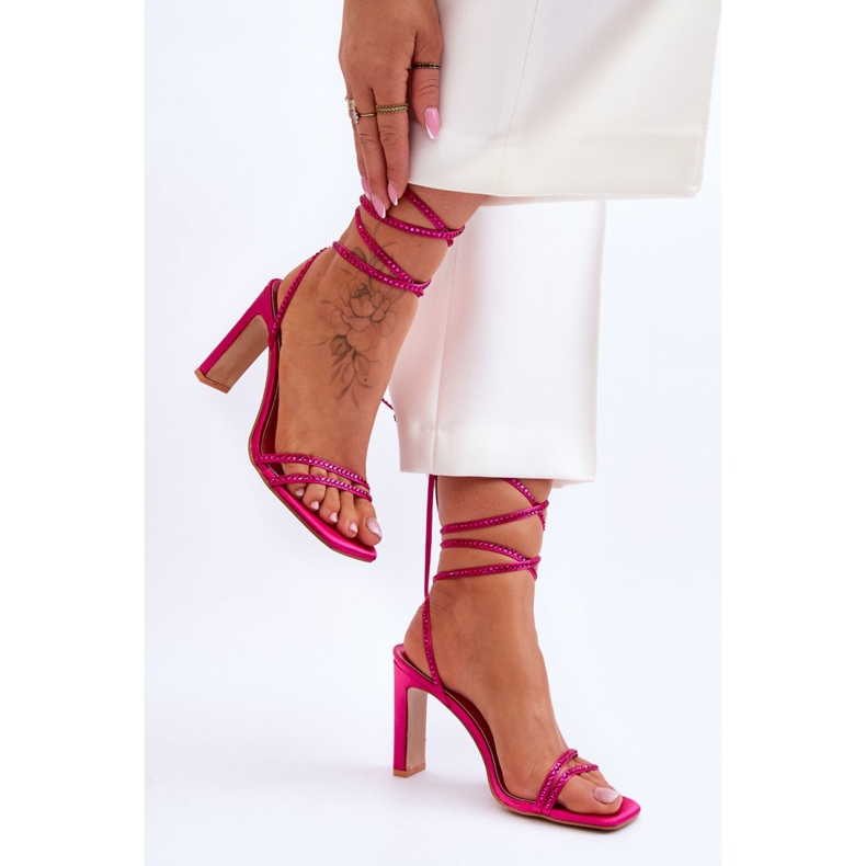 Sandals Model Nessy H8-508 Fuchsia - Step in style pink 1
