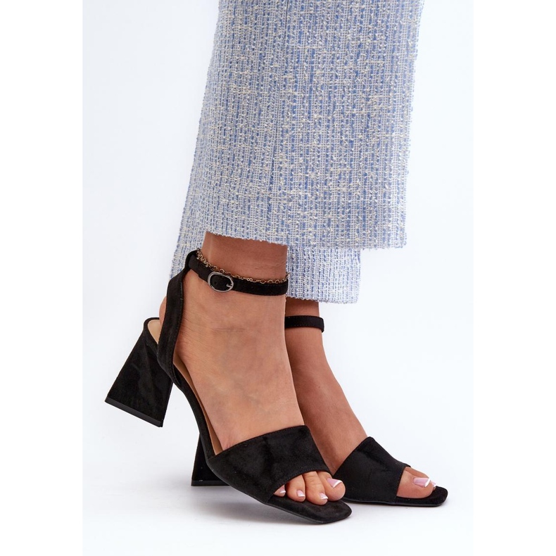 Sandals Model Upttima 17328 Black - Step in style 1