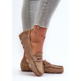 Moccasins Model Celoria M502-63 Brown - Step in style 1