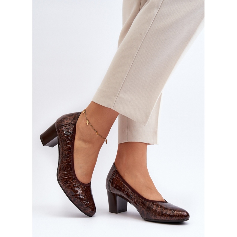 Pumps Model Cynania 58307 Brown - Step in style 2