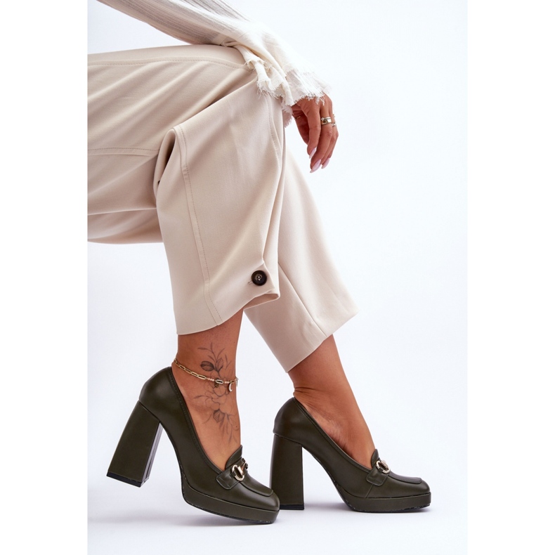 Pumps Model Rouse M047 Green - Step in style 1