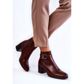 Boots Model Astrid BT604 Brown - Step in style 2