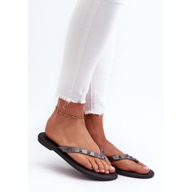 Flip-flop sandal Model Zaxy JJ285297 Grey/Back - Step in style 1