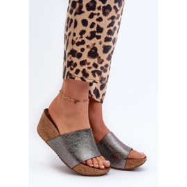 Sandal Flip-flops Model Zazoo 40291 Graphite - Step in style grey 1