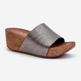 Sandal Flip-flops Model Zazoo 40291 Graphite - Step in style grey 2