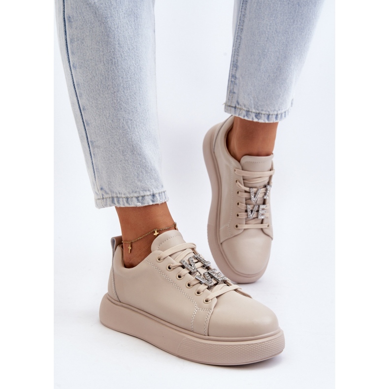 Sports Shoes Model 72300 Dysuria Beige - Step in style 1 Sports Shoes Model 72300 Dysuria Beige - Step in style 1