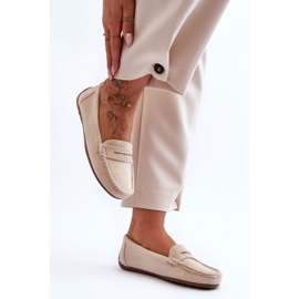 Moccasins Model Lenvie FT245 Beige - Step in style 2