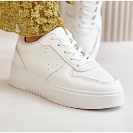 Sports Shoes Model Mistra MS3107 White/Silver - Step in style 1